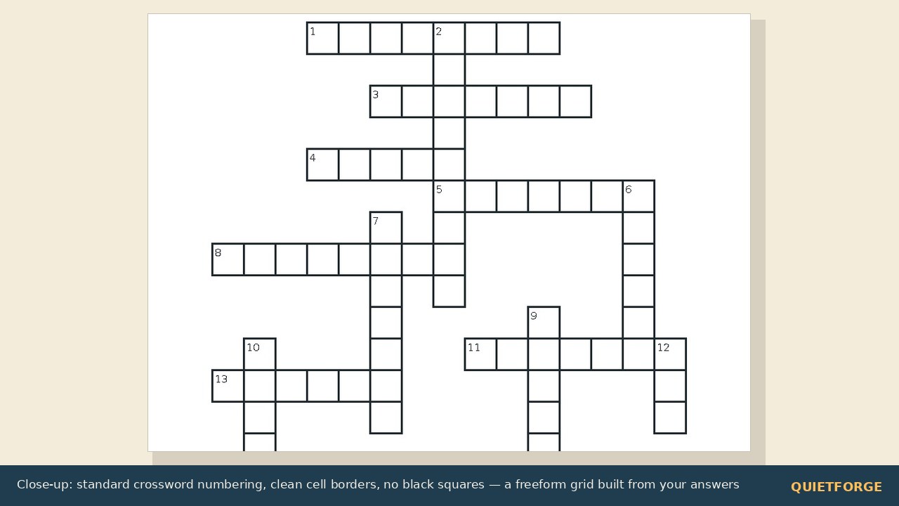 Custom Crossword Gift preview 3