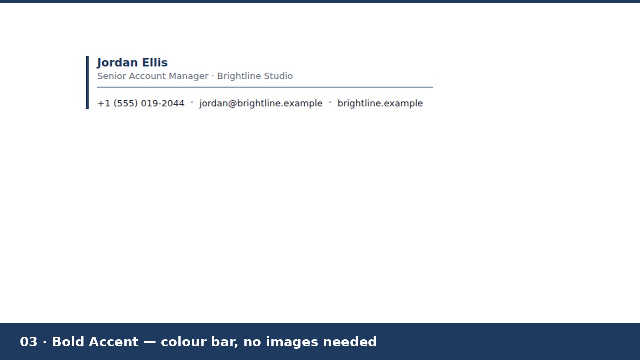 Email Signature Templates preview 3