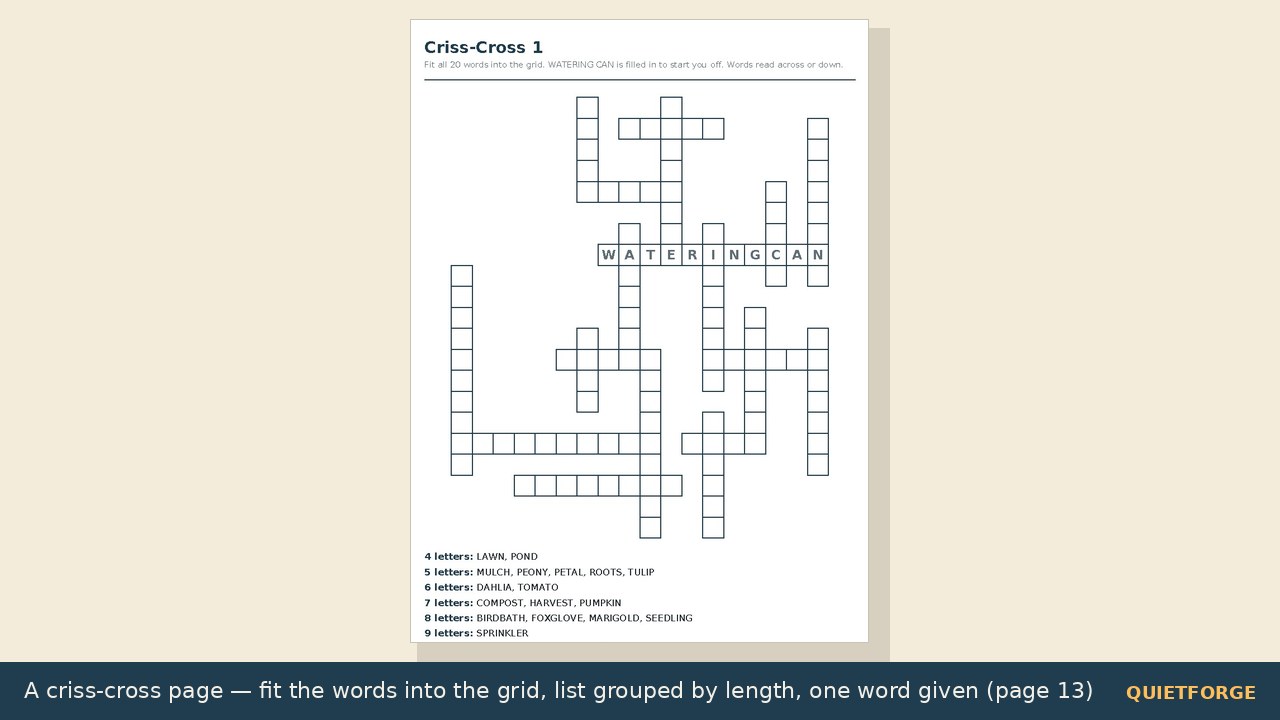 Custom Puzzle Book preview 2